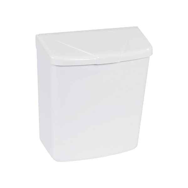Bsc Preferred White Wall Mountable Sanitary Napkin Receptacle BUY00441953 - main